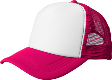 Pink trucker hat